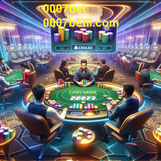 Explorando os Cash Games no 0007bet: Diversão e Competição em Cada Mão